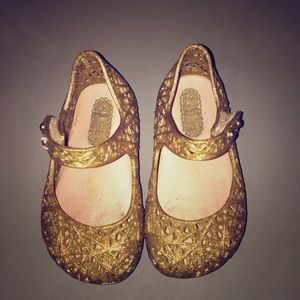 Mini Melissa Gold Zig Zag